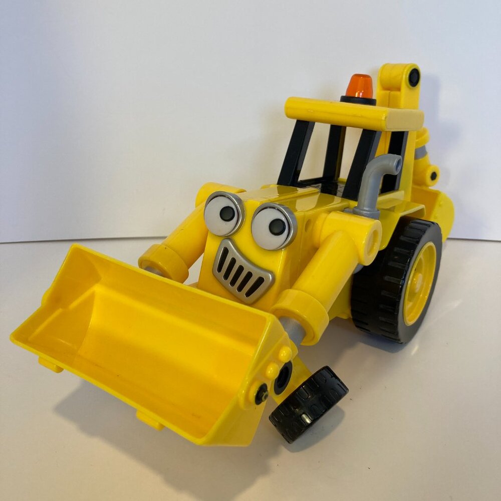 Vintage Bob the Builder Electronic Talking Scoop 14" Toy Hasbro 2001 Tested